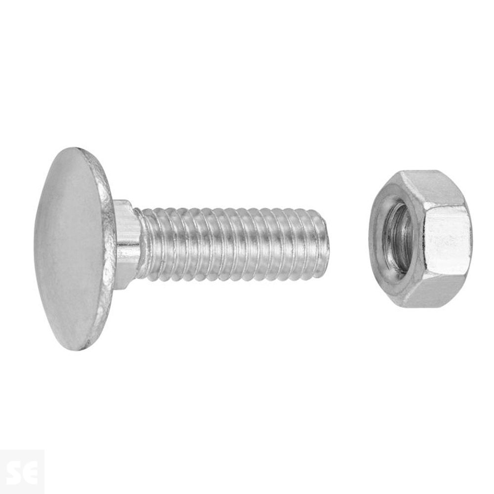 Tornillo Bloqueo + Tuercas Trc 603 Cincha Vz 603 M6x20 mm (25u.)