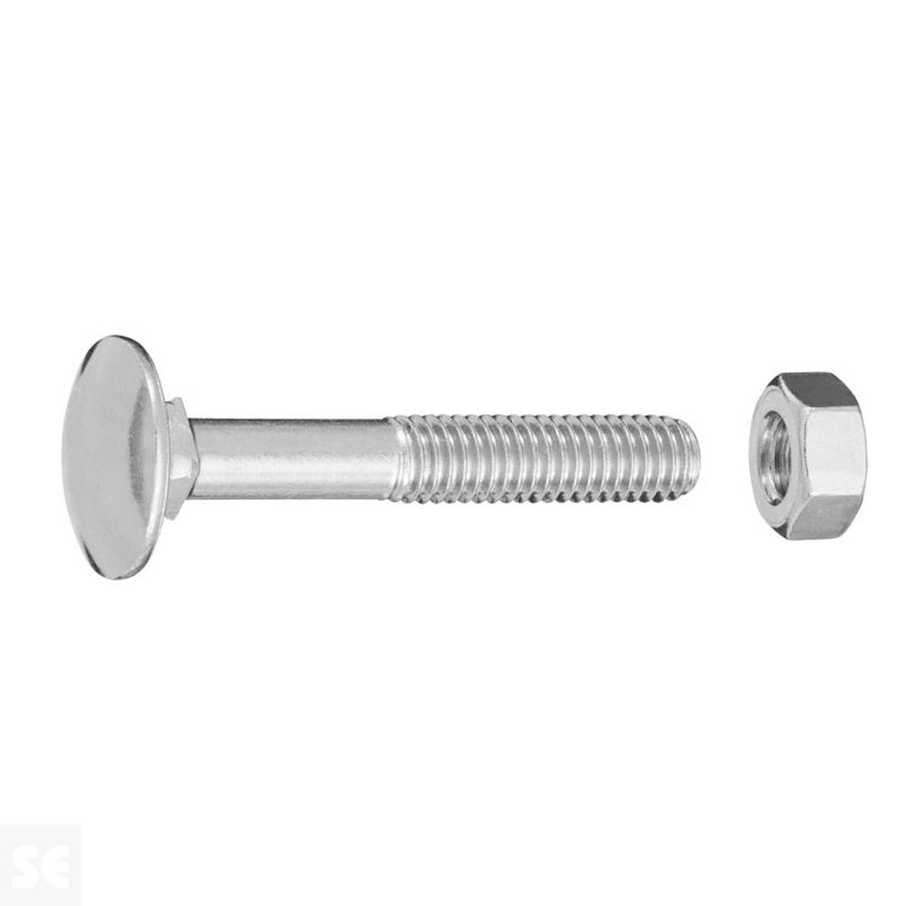 Tornillo Bloqueo + Tuercas Trc 603 Cincha Vz 603 M6x40 mm (25u.)