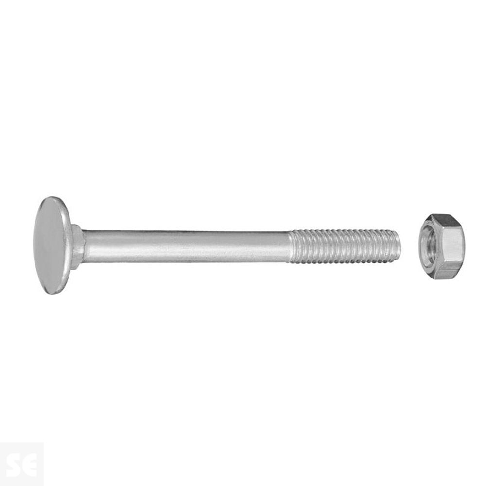 Tornillo Bloqueo + Tuercas Trc 603 Cincha Vz 603 M6x60 mm (20u.)