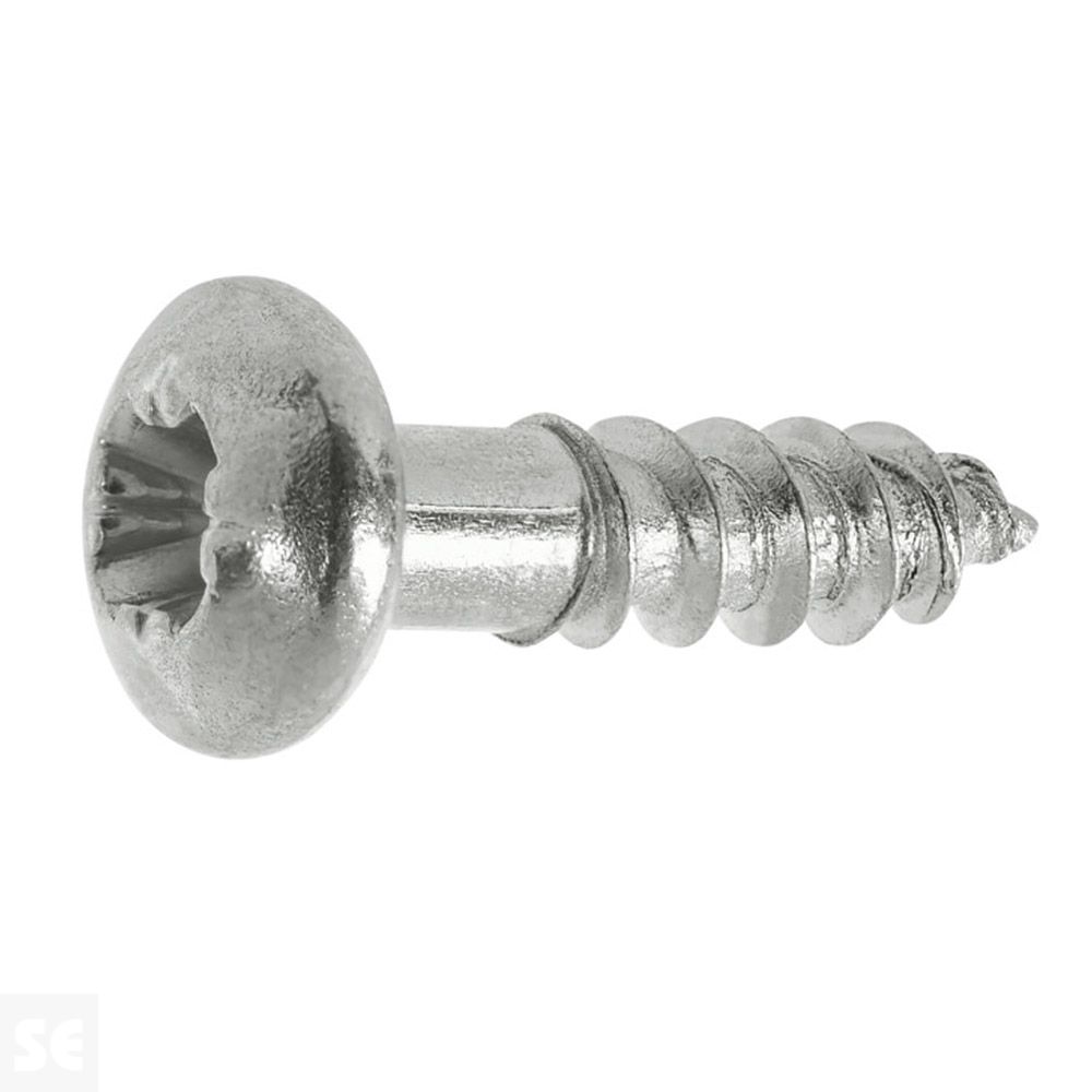 Tornillo para Madera Cabeza Redonda 2,5x10mm. (50u.)