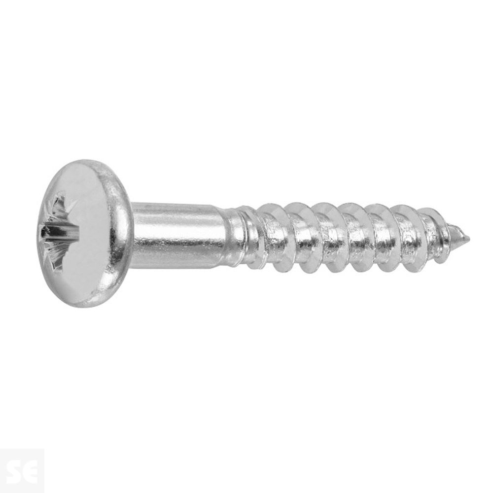 Tornillo Madera Cabeza Redonda Galvanizado 5x30mm. (10u.)