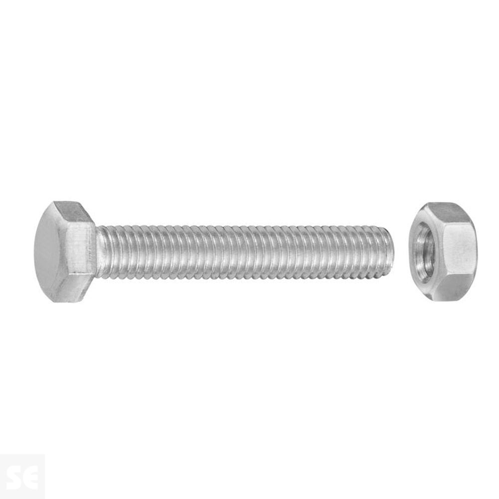 Tornillo Cabeza Hexagonal con Tuerca Cincada  Vz Ph 7076 M5x30 mm (30u.)
