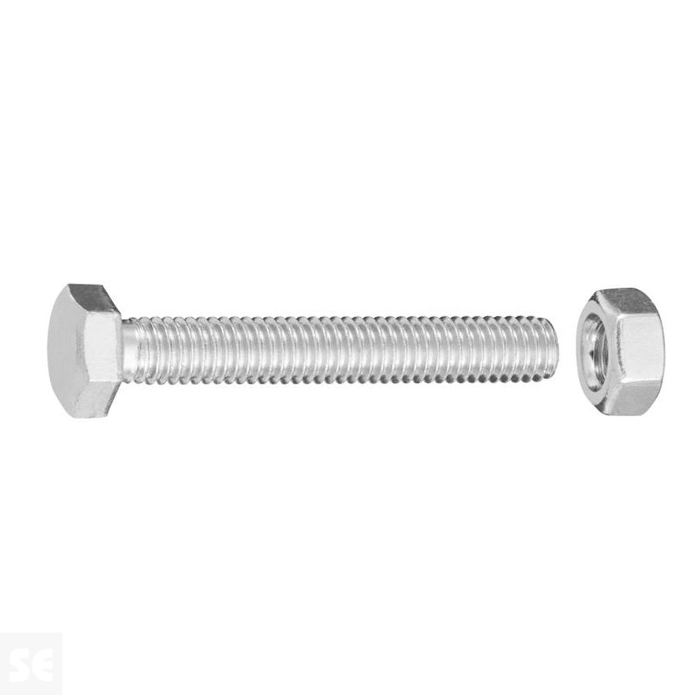 Tornillo Cabeza Hexagonal con Tuerca Cincada Vz Ph 7090 M6x30 mm (15u.)