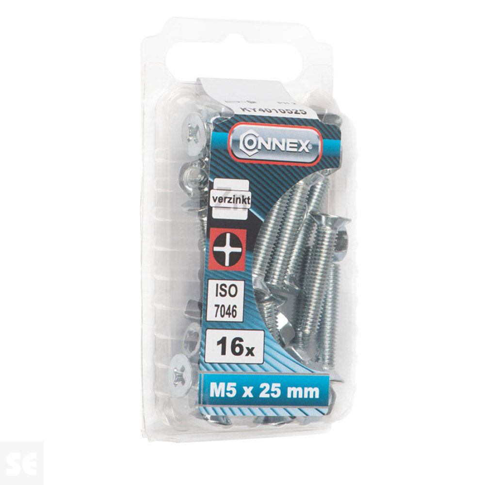 Tornillo Avellanada Gewindeschr. M5x25 Vz Ph 965 M (16u.)