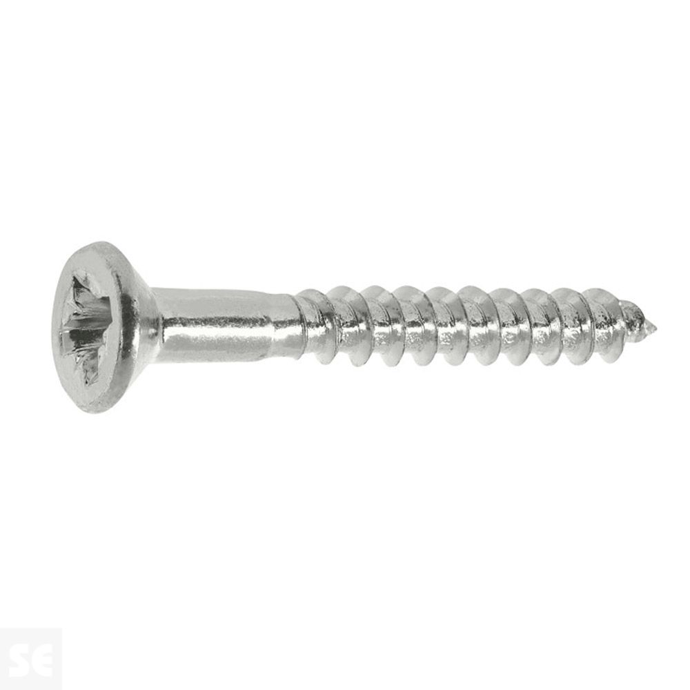 Tornillo Madera Rasgada Galvanizado 2,5x20mm. (50u.)