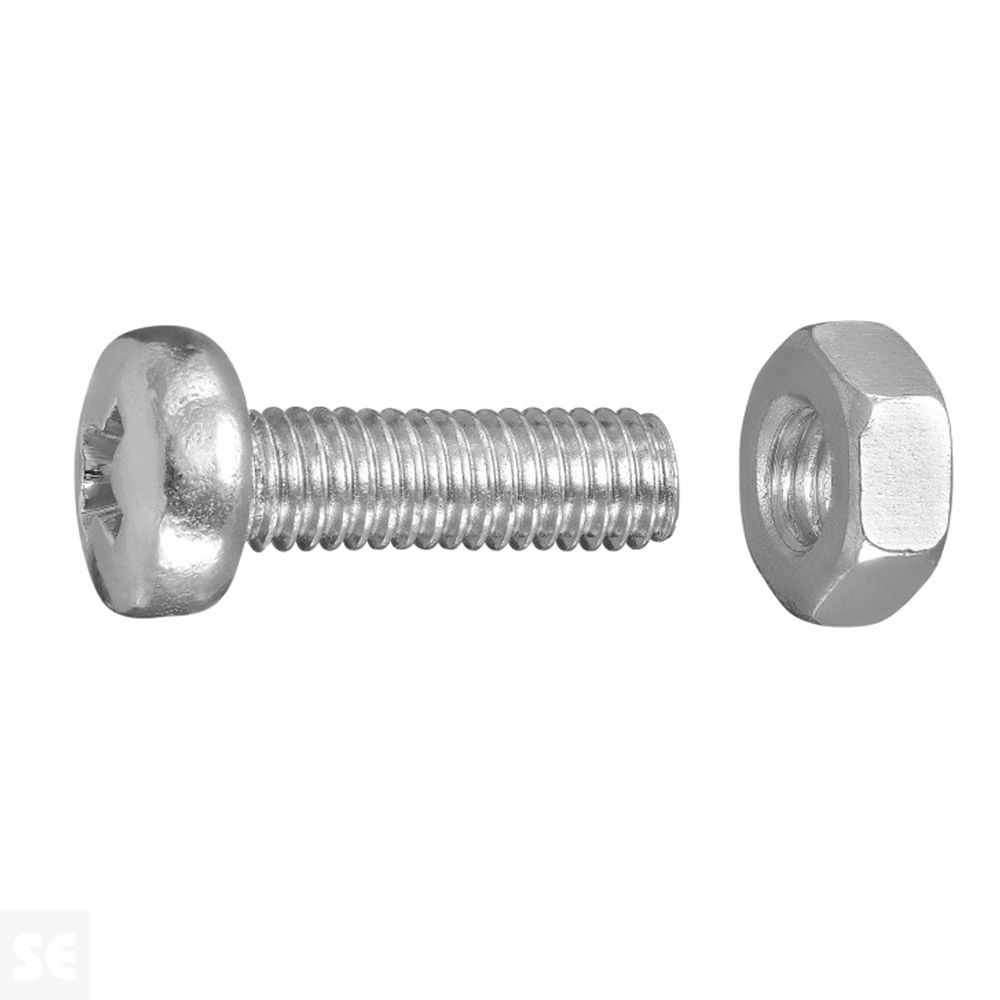 Tornillo Cabeza Redonda Ranura 3x10mm. (30u.)