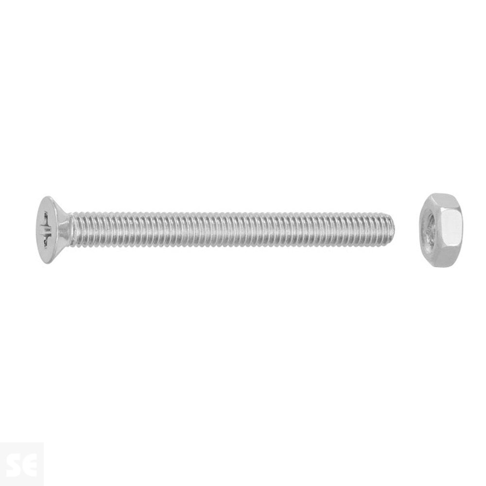 Tornillo Cabeza Avellanada + Tuerca M3x30mm. (20u.)