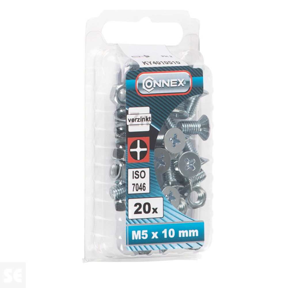 Tornillo Avellanada Gewindeschr. M5x10 Vz Ph 965 M (20u.)