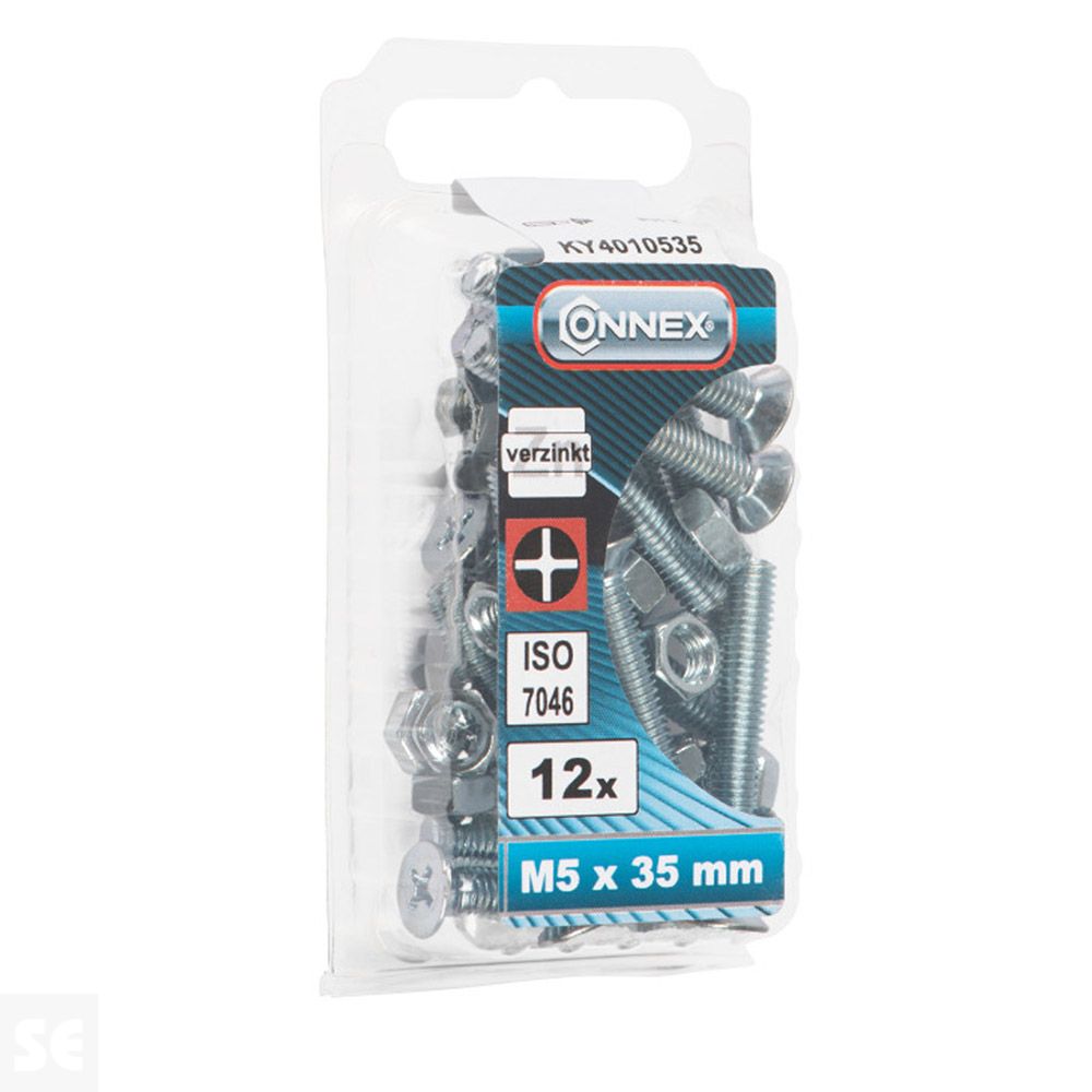 Tornillo Avellanada Gewindeschr. M5x35 Vz Ph 965 M (12u.)