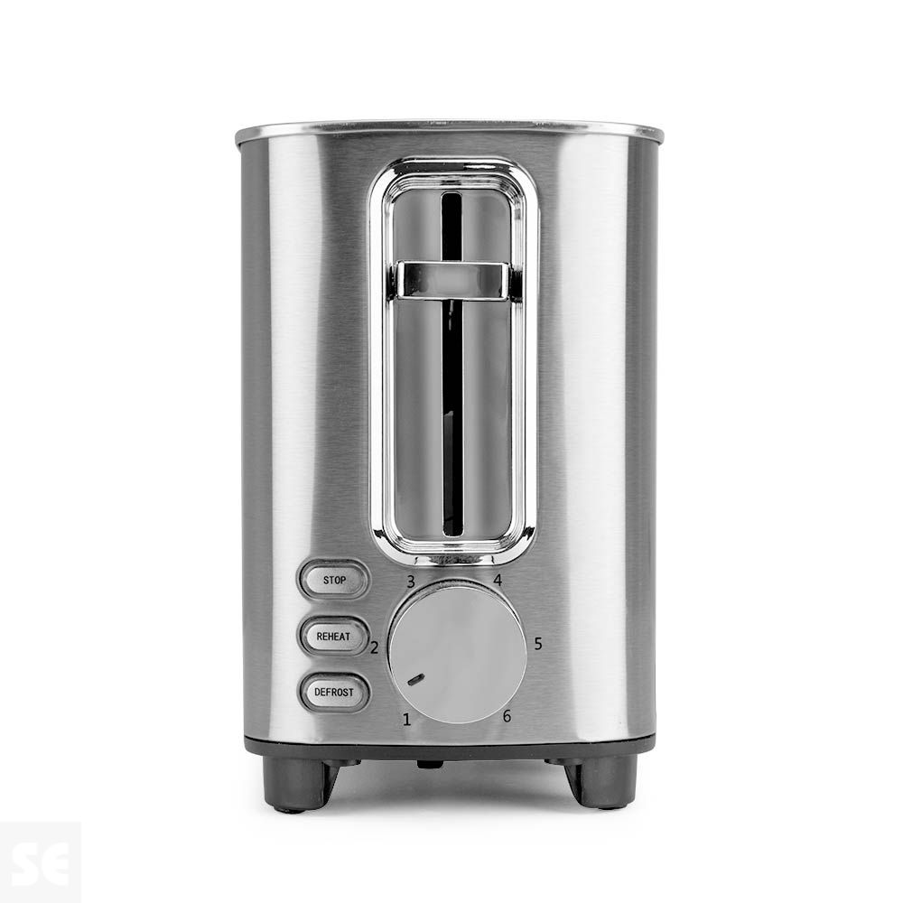 Tostador Ranura Extra Ancha Inox. Potencia 900-1050w