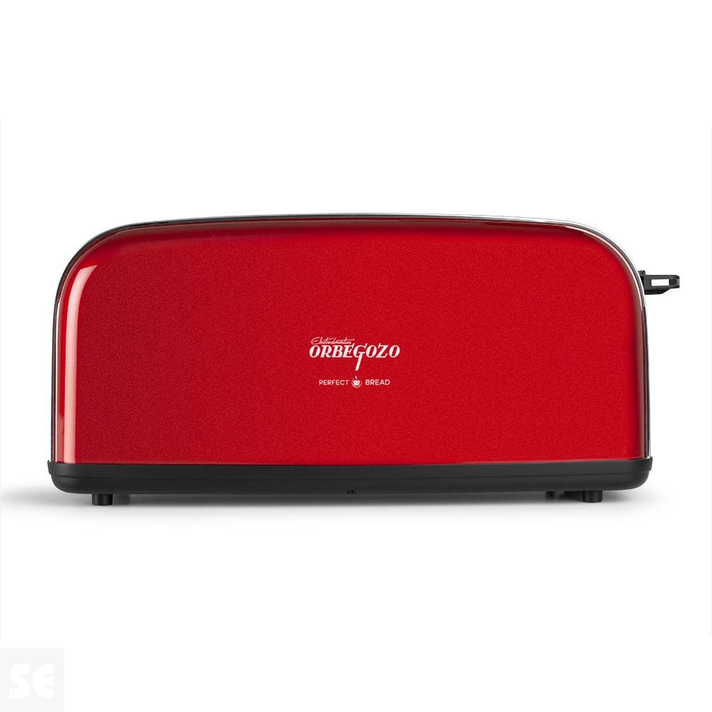 Tostadora Ranura Largas Color Rojo Potencia 220-240v