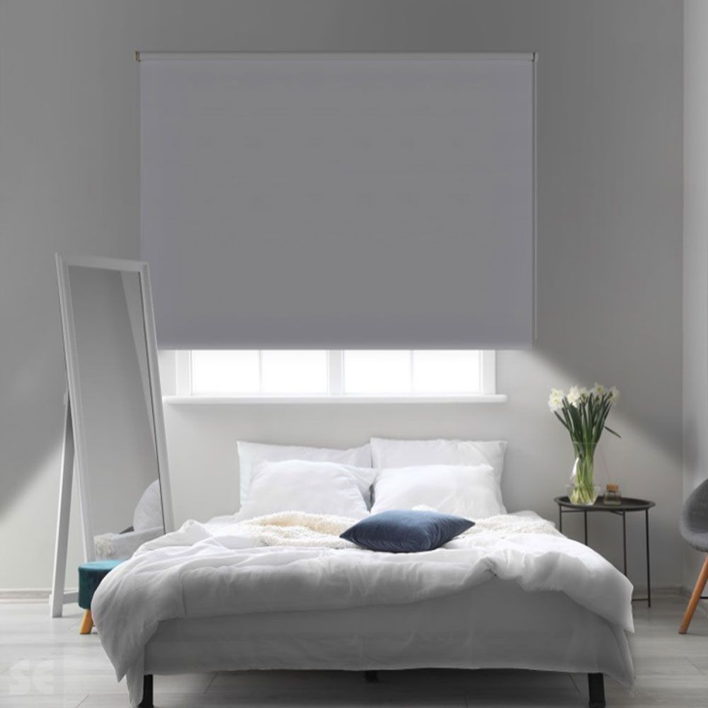 NIGHT - Estor Enrollable Opaco Blanco puro 100x180 cm