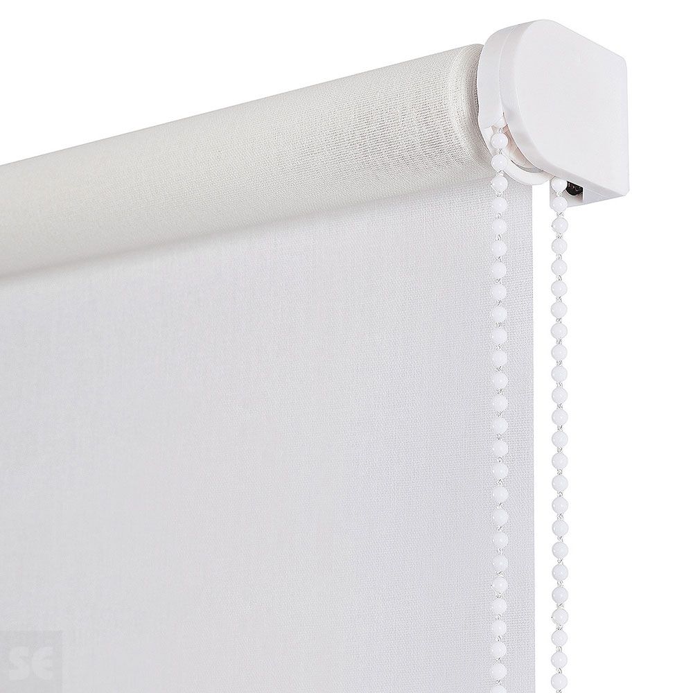 Estor Enrollable Soft Traslúcido Blanco 120x250cm
