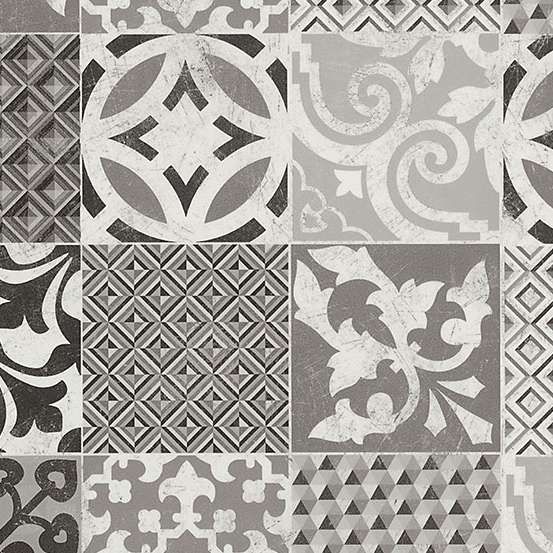 Suelo Vinílico Texline Grain 4mm. Negro/Blanco Hidraúlico Residencial ancho 2m. (a metros)