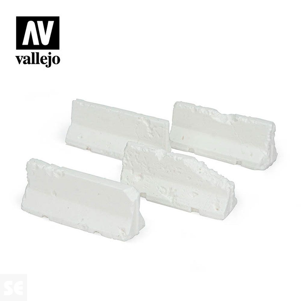 Barreras de Cemento Dañadas