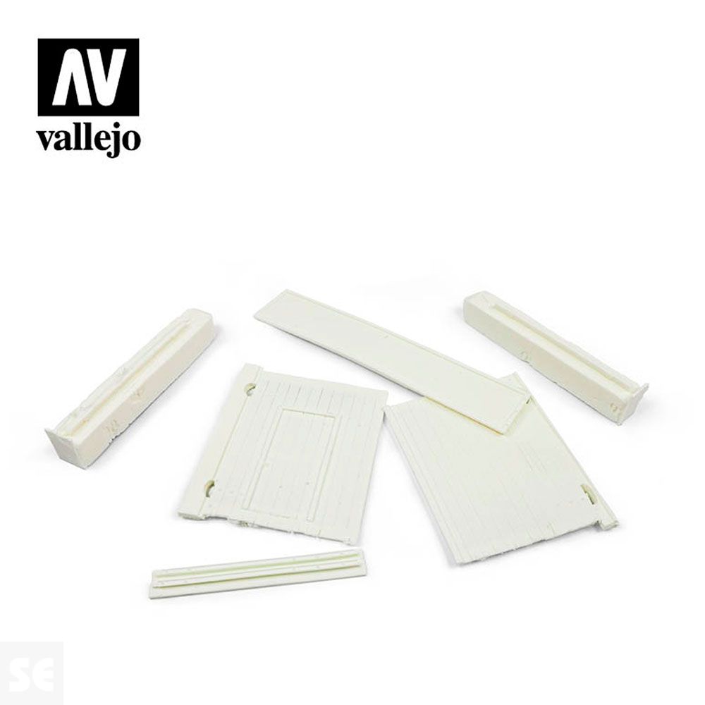 Portón de Madera 15x15 cm