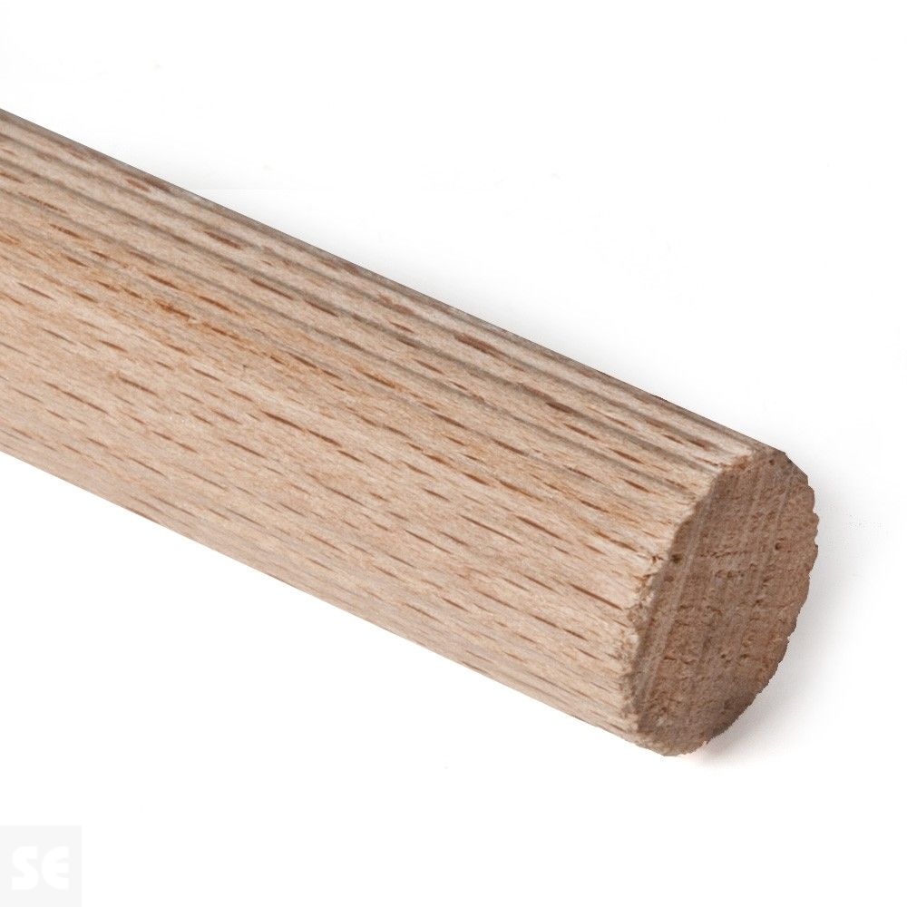 Varilla redonda de haya estriada | Servei Estació