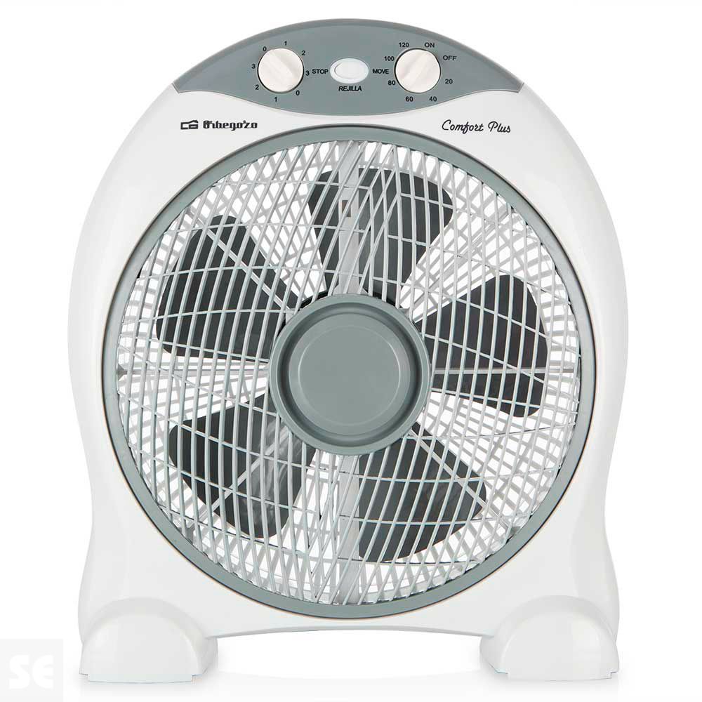 Ventilador Box Fan con Asa 30 cm Temporizador 2h BF 1030