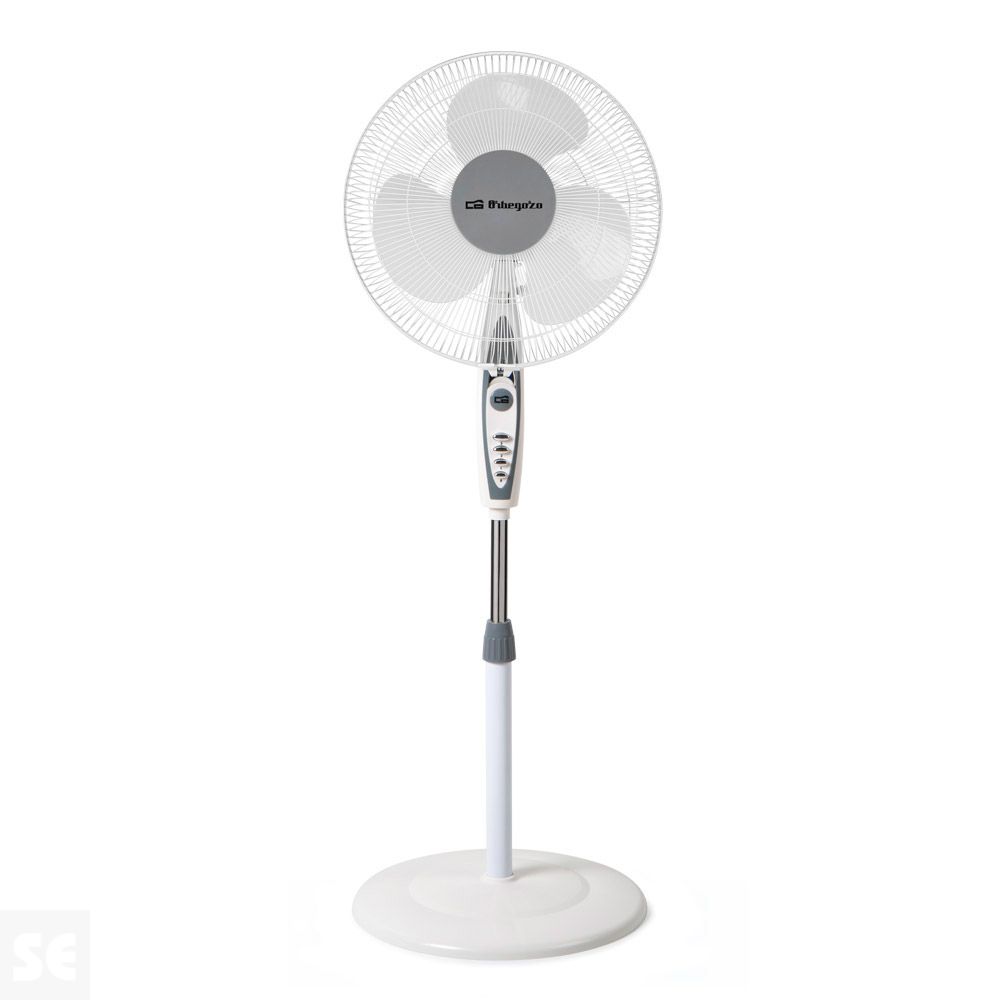 Ventilador de Pie 3 Aspas 40 cm 50w Altura Máx. 126 cm SF 0147