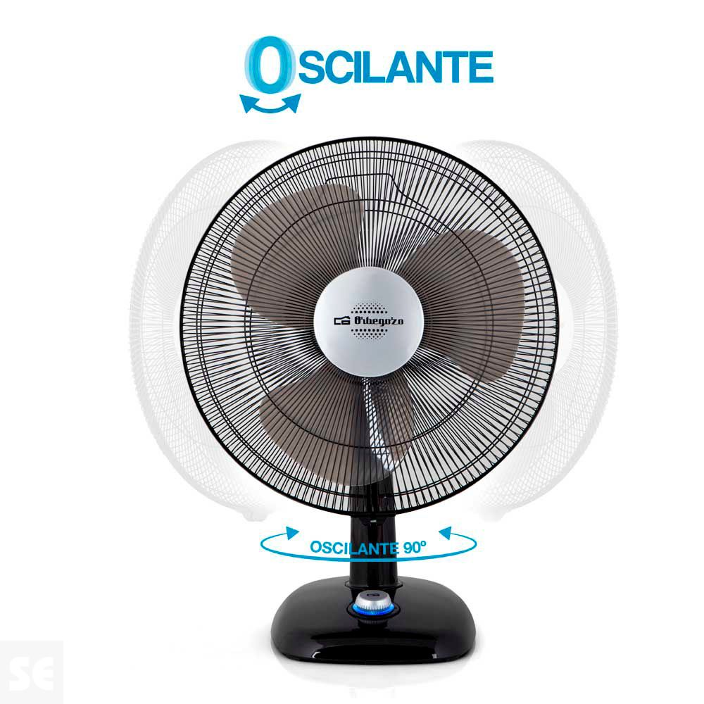 Ventilador de Sobremesa 30 cm 40w TF 0133