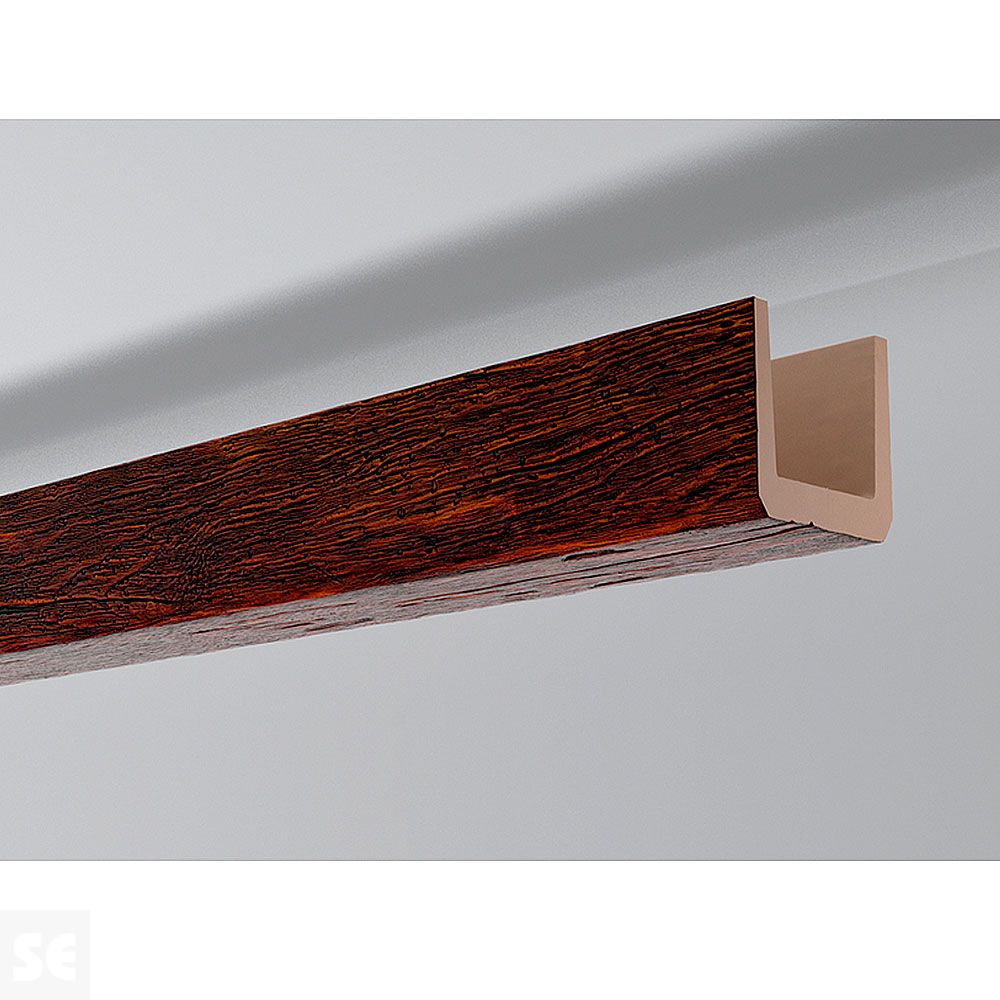 Viga Decorativa Nogal 150x150x2000 mm