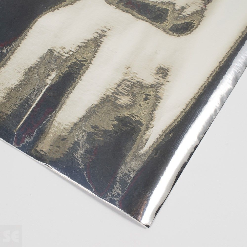 Rollo vinilo adhesivo metalizado plata | Servei Estació