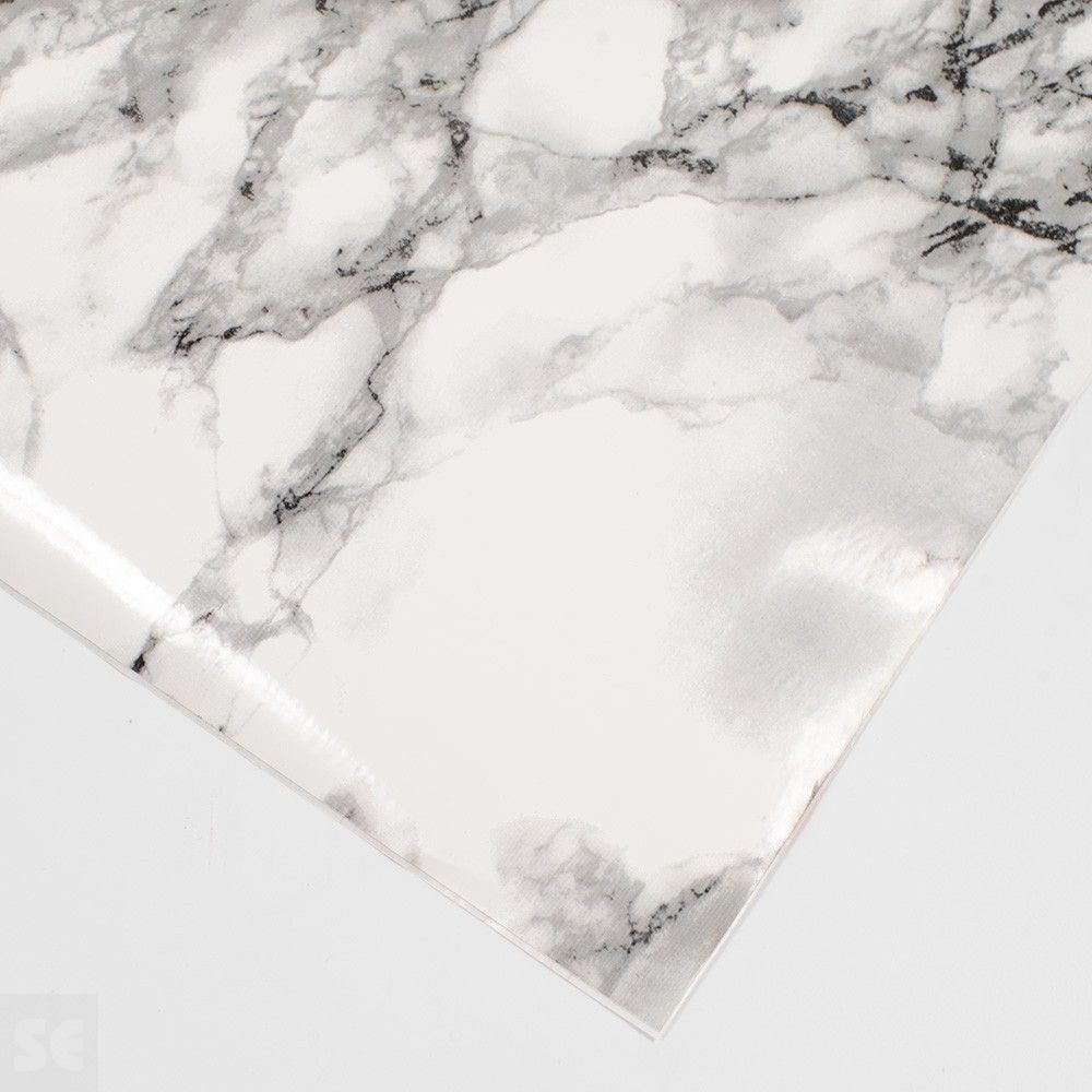 Rollo vinilo adhesivo imitación mármol Marmi Weib | Servei Estació