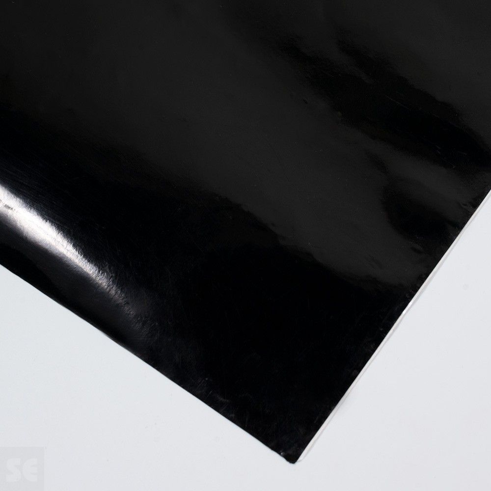 Rollo vinilo adhesivo rotulación color negro | Servei Estació
