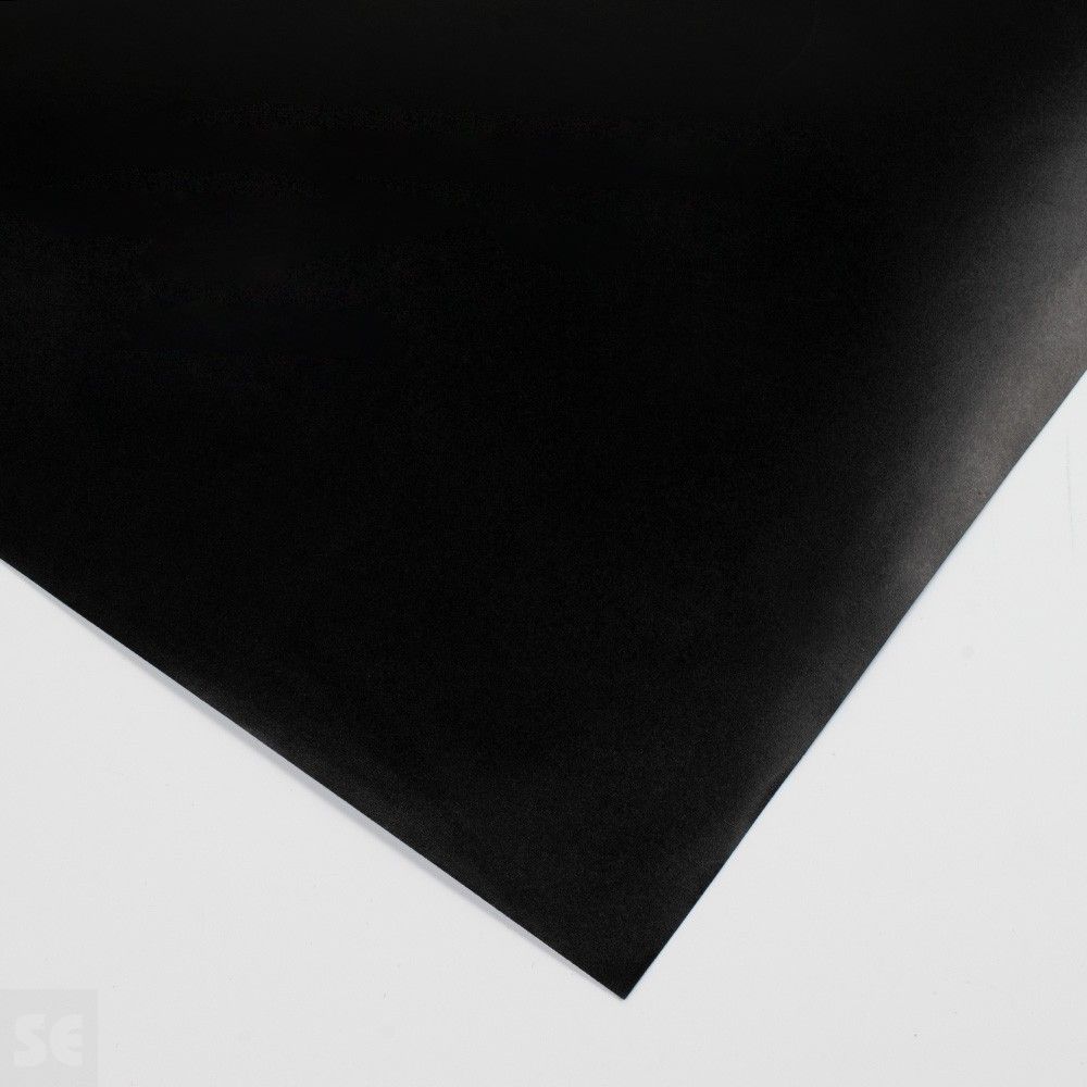 Rollo vinilo adhesivo rotulación color negro | Servei Estació
