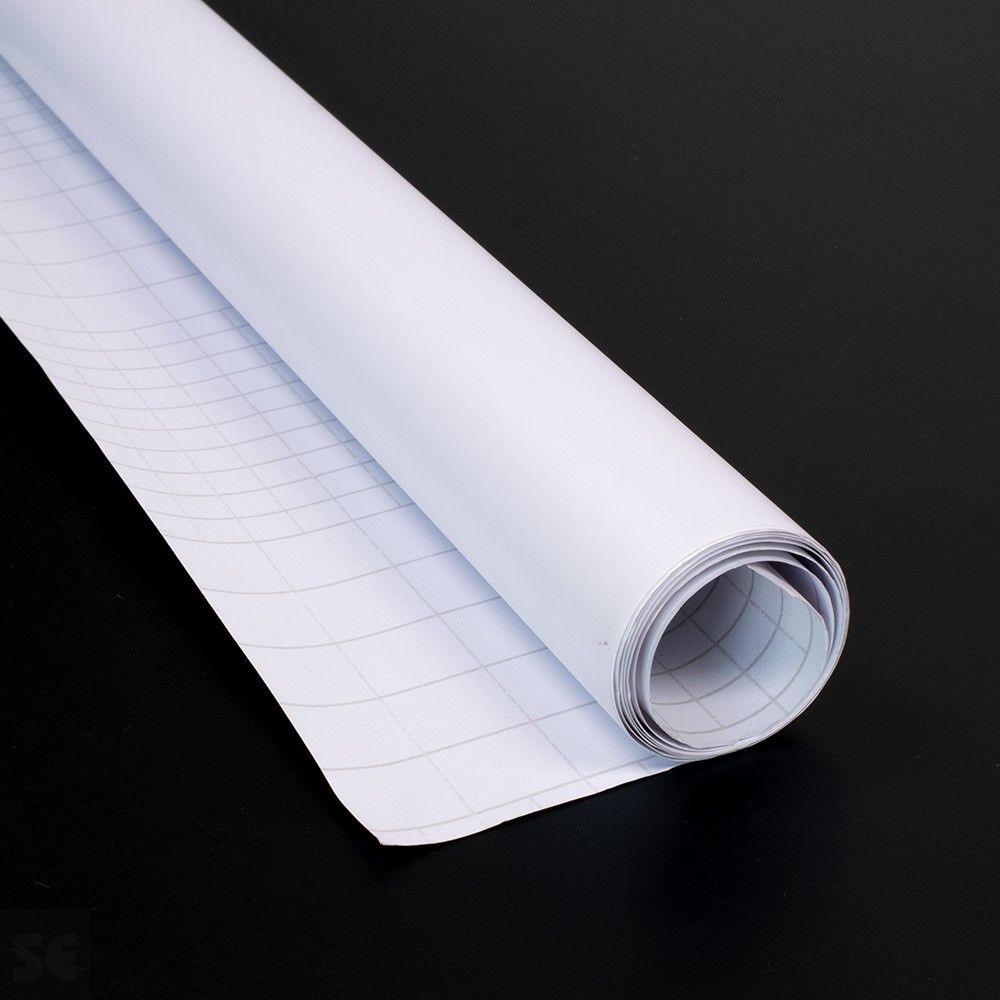 Rollo vinilo adhesivo rotulación color blanco | Servei Estació
