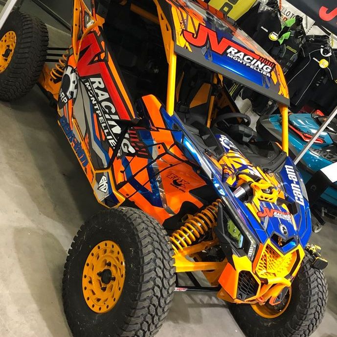 Rollo Vinilo Protector Adhesivo Transparente Brillante sobre coche buggy | Servei Estació