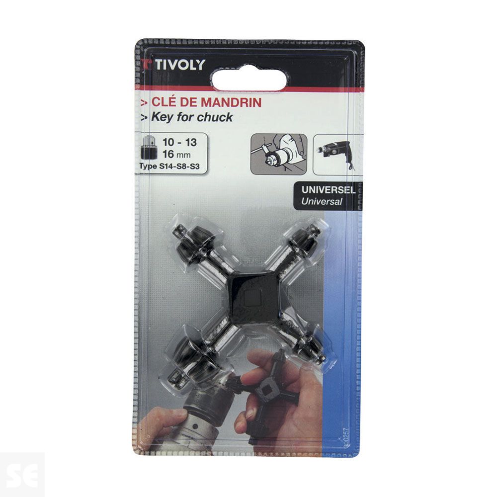 Llave Universal Para Taladros 10-13-16Mm