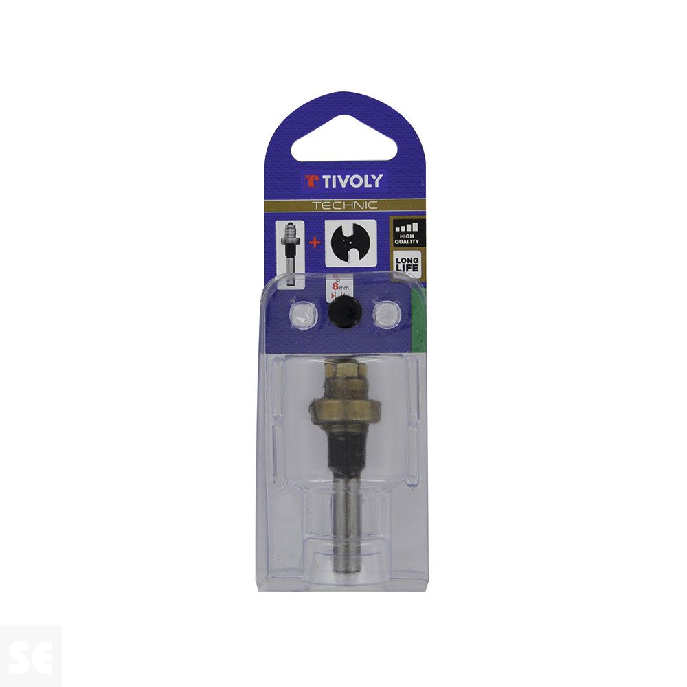 Eje Vástago Sierra Ranurar 8Mm