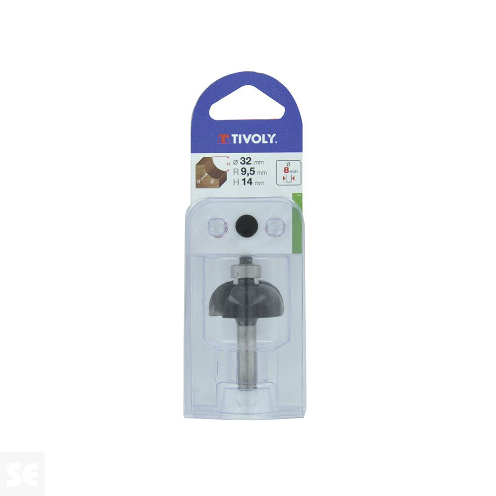 Fresa Con Garganta  D32Mm. R9