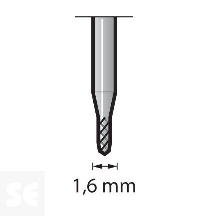 Broca de Carburo para quitar Lechada - Dremel 569