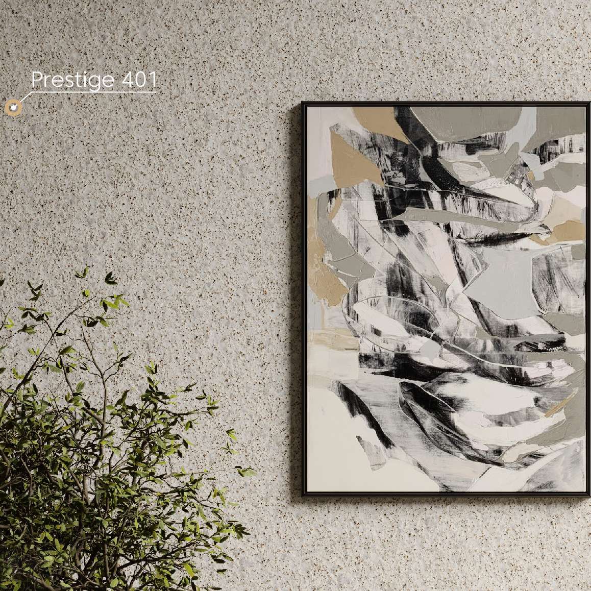 Papel pintado líquido Silk Plaster Prestige 401 Rendimiento 3,5m2 (1kg) | Servei Estació