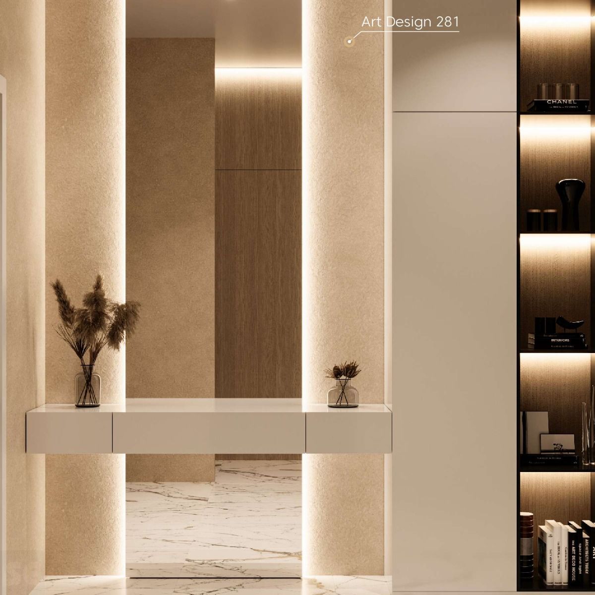 Papel pintado líquido Silk Plaster Art Design 281 Rendimiento 3,5m2 (1kg) | Servei Estació
