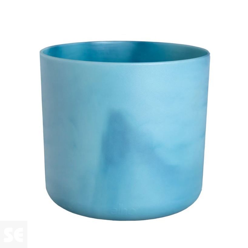 Maceta Ocean Collection Azul Altántico 14cm. (diámetro) x 13 cm. (alto)