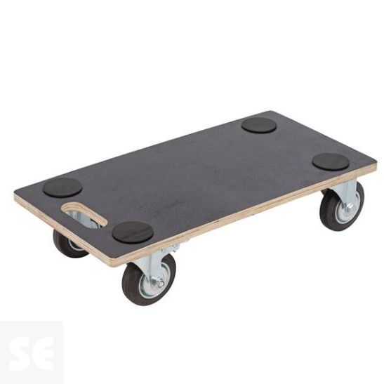 Plataforma Contrachapada con Ruedas 400kg 580x290mm