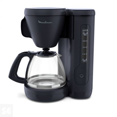 Cafetera de Filtro Morning Negra Moulinex