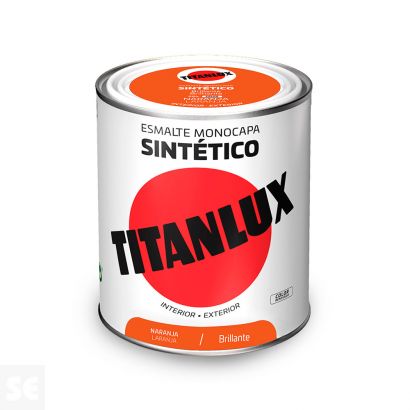 Titanlux Esmalte Sintético Brillante Naranja 0,75l 001055434