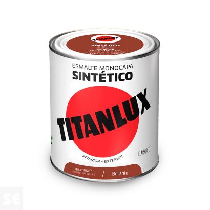 Titanlux Esmalte Sintético Brillante Rojo Inglés 0,75l 001055534