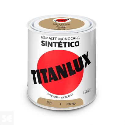 Titanlux Esmalte Sintético Brillante Beige 0,25l