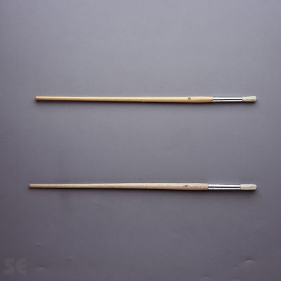 Pincel Cabo Lata Redondo Nº 12 Cerda Pura