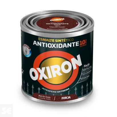 Oxiron Esmalte Antioxidante Forja Marrón Óxido 0,25l
