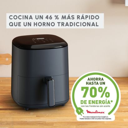 Freidora de Aire Easy Fry Max Java Peppe 5l. Moulinex