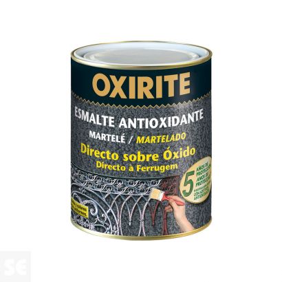 Oxirite liso brillante 10 años blanco/negro