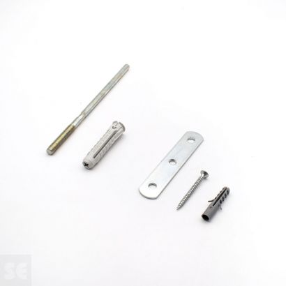 Soporte Oculto C/Taco Y Tornillos 8x120 (2U.)