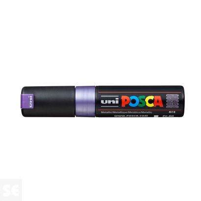 Rotulador Pintura Posca Violeta Metálico Pc8k 8 mm