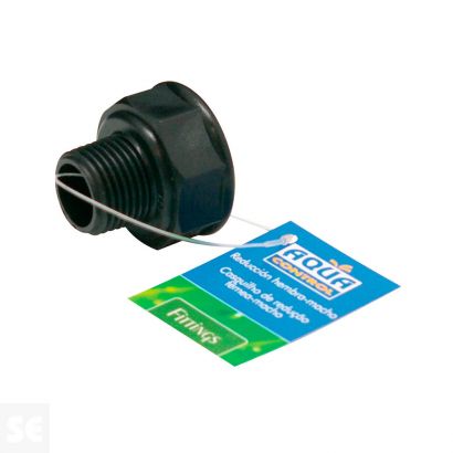 Reducción Hembra Macho 3/4x1/2 Blister